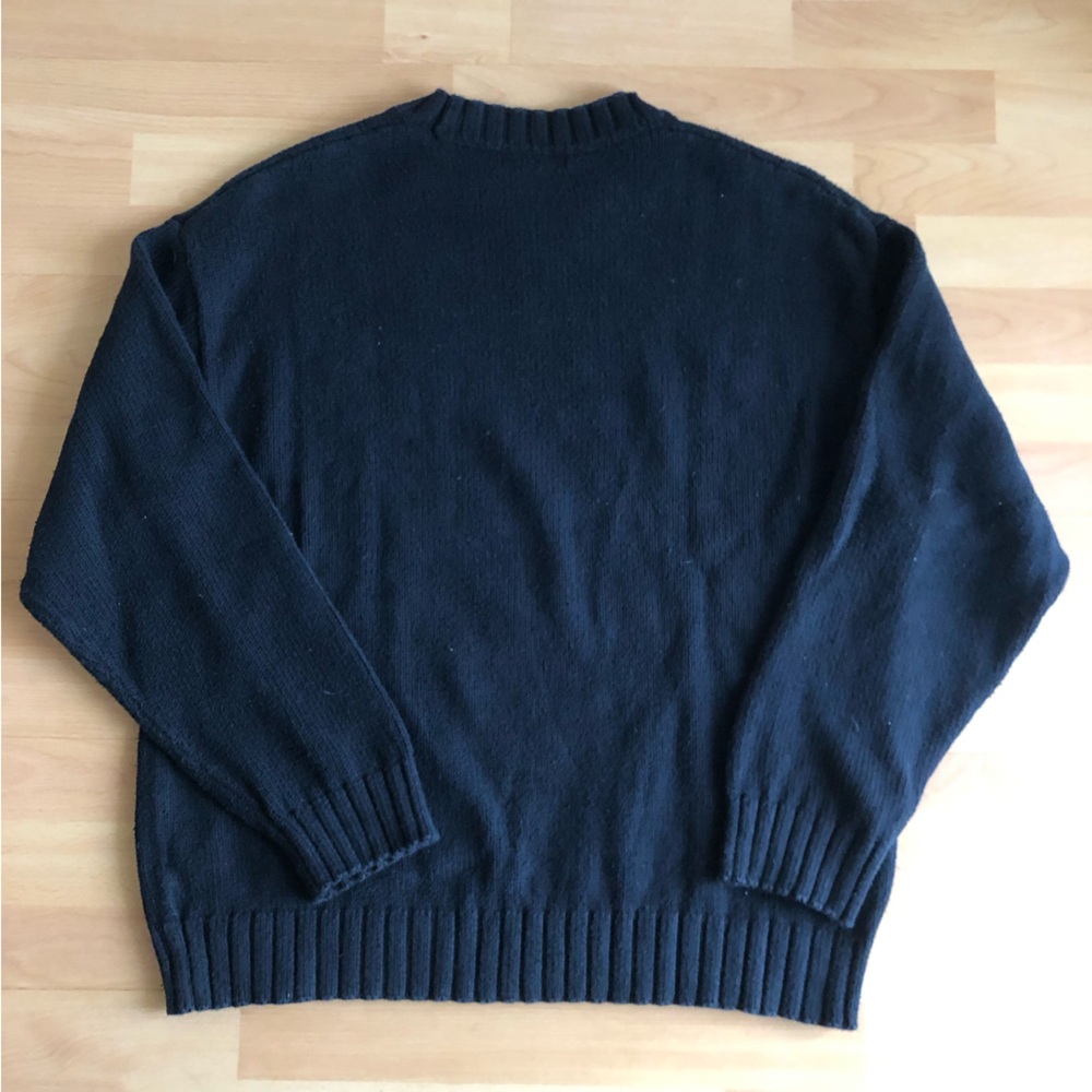 Banana Republic Men's Dark Gray Crewneck Sweater